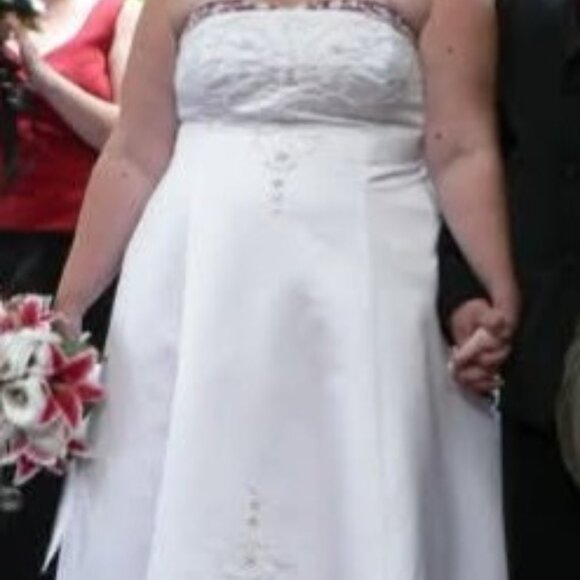 Plus Size Wedding Dress - Picture 2 of 3